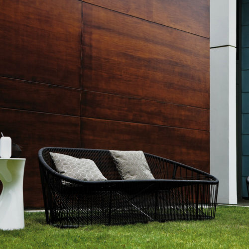 Modernes Sofa - CLUB - Zanotta - für Außenbereich / PVC / Nylon