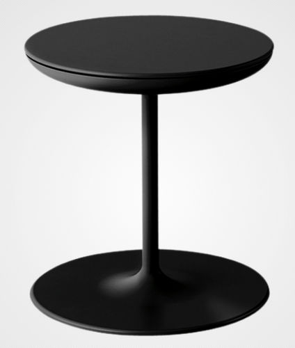 Moderner Lampentisch - TOI - Zanotta - Sperrholz / Aluminium / Gestell aus Polyurethan