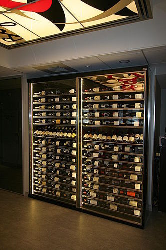 Weinkühlschrank für professionellen Einsatz - SAINT GEORGES - COFRAVIN - Einbau / Edelstahl / maßgefertigt