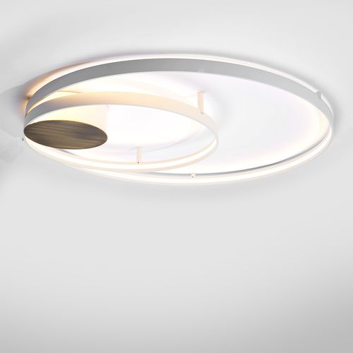 Moderne Deckenleuchte - RINGS - ZAVA SRL - rund / Aluminium / LED