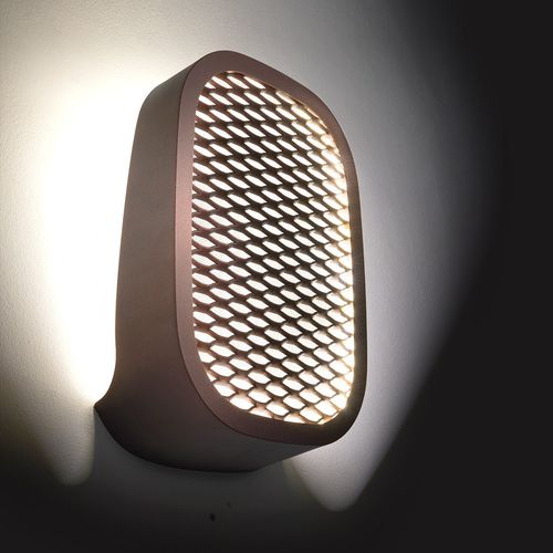 Moderne Wandleuchte - IDEO - ZAVA SRL - für Außenbereich / Eisen / Plexiglas®