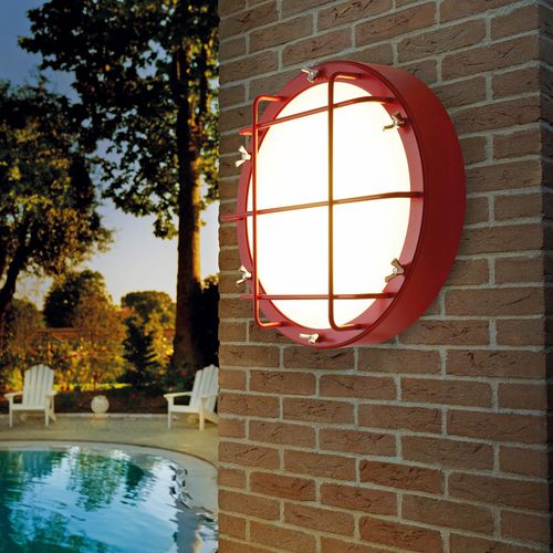 Moderne Wandleuchte - CANTIERE - ZAVA SRL - für Außenbereich / Eisen / Plexiglas®
