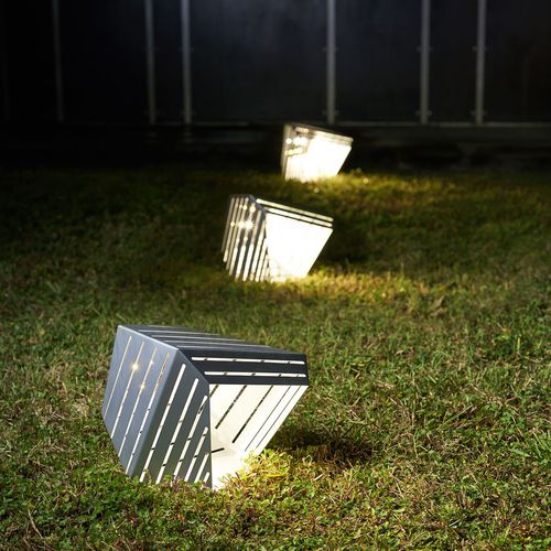 Bodenlampe - DADÌ - ZAVA SRL - Edelstahl / modern / schnurlos