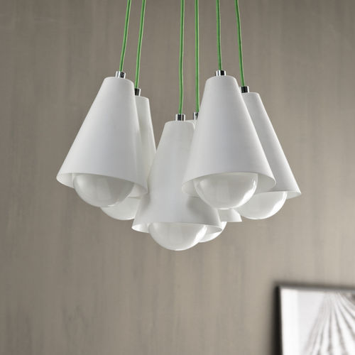 Hängelampe - CONO 6 - ZAVA SRL - Metall / modern / mit Kabel