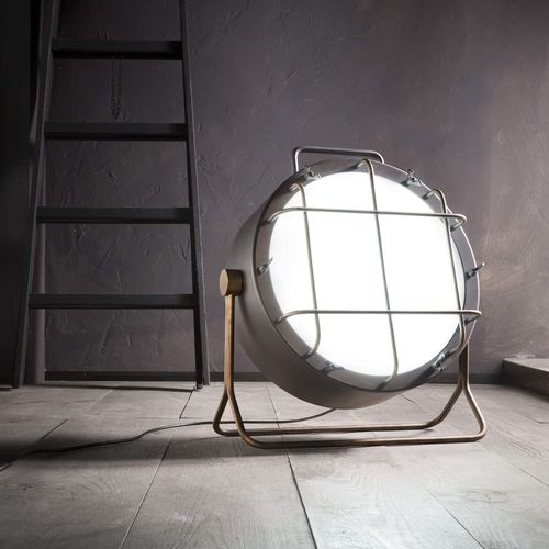 Bodenlampe - CANTIERE - ZAVA SRL - Eisen / Acryl / modern