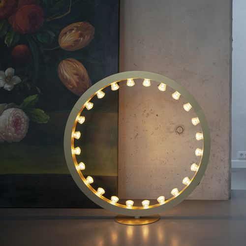 Bodenlampe - Aurora Mini - JSPR - anodisiertes Aluminium / modern / mit Kabel