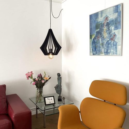 Hängelampe - Beaudine - JSPR - anodisiertes Aluminium / modern / mit Kabel