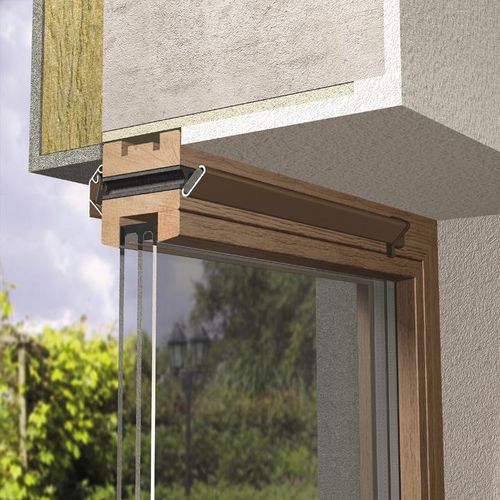 Schalldämmender Fensterlüfter - SONOSLOT® - RENSON - selbstregulierend / wasserdicht
