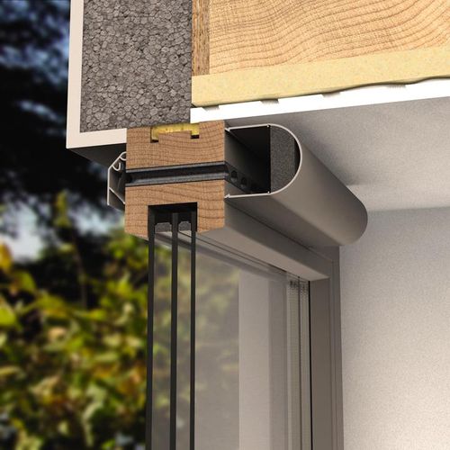 Schalldämmender Fensterlüfter - SONOSLOT&reg; MAX - RENSON - selbstregulierend / zur Belüftung