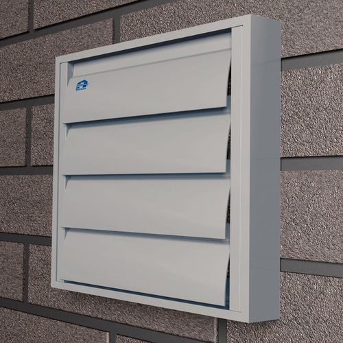 Aluminium-Lüftungsgitter - 433 - RENSON - quadratisch / zur Außenaufstellung / für Privatgebrauch