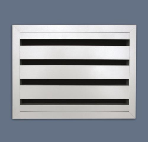 Aluminium-Lüftungsgitter - 468AK/1 - RENSON - rechteckig / zur Außenaufstellung / für Privatgebrauch