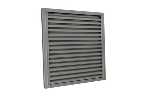 Aluminium-Lüftungsgitter - 494 - RENSON - quadratisch / zur Außenaufstellung / für professionellen Gebrauch