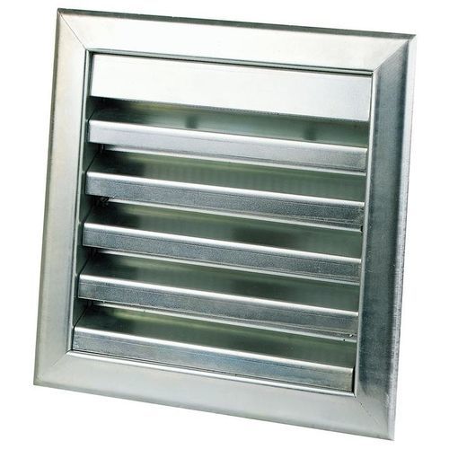 Lüftungsgitter / galvanisiertem Stahl - 511 - RENSON - quadratisch / zur Außenaufstellung / für professionellen Gebrauch