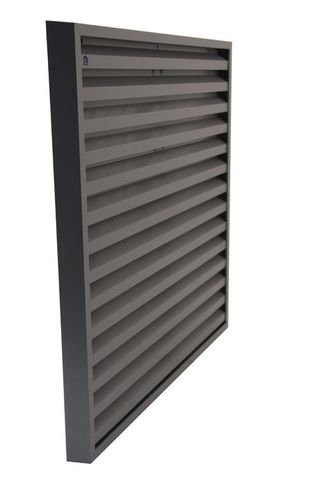 Aluminium-Lüftungsgitter - 431RC2  - RENSON - rechteckig / zur Außenaufstellung / für professionellen Gebrauch