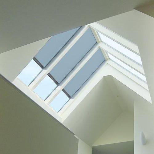 Jalousie für Dachfenster - TOPFIX® - RENSON - Stoff / für Außenbereich / elektrisch