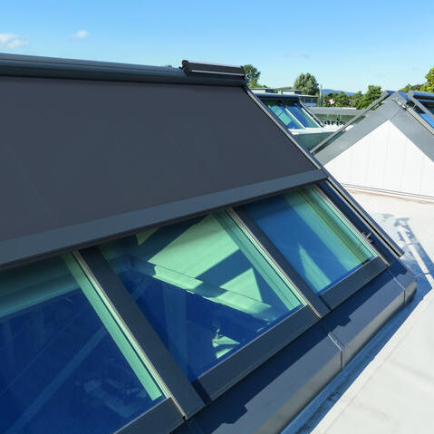 Jalousie für Dachfenster - TOPFIX® SOLAR  - RENSON - für Glasdach / für Terrasse / Stoff