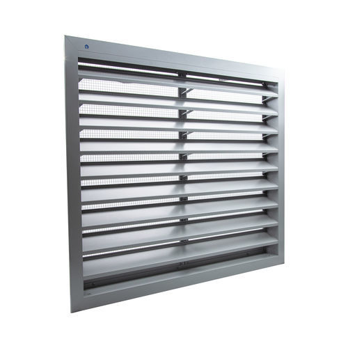 Aluminium-Lüftungsgitter - 458 - RENSON - Edelstahlgewebe / extrudiertes Aluminium / linear