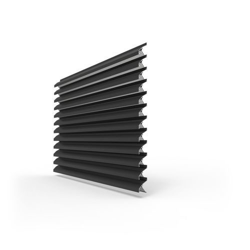 Gitter-Fassadenverkleidung - Linius - RENSON - extrudiertes Aluminium / profiliert / Akustik