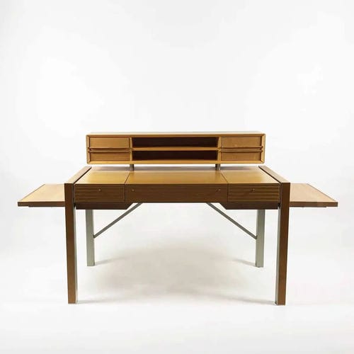 Moderner Sekretär - TRACKS - Bernini Gallery - Holz / mit integriertem Stauraum / mit Schubladen