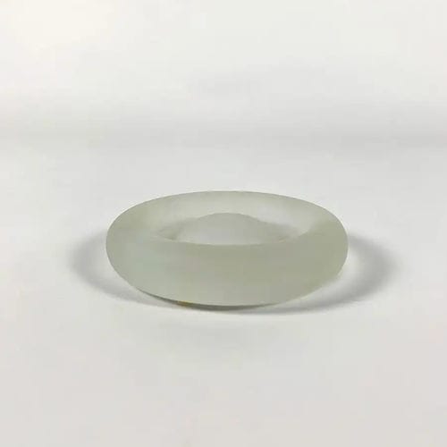 Glas-Aschenbecher - DELOS - Bernini Gallery - für den Außenbereich / von Enzo Mari / für Privatgebrauch