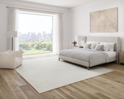 Moderner Teppich - JAE - STARK CARPET - einfarbig / Wolle / rechteckig