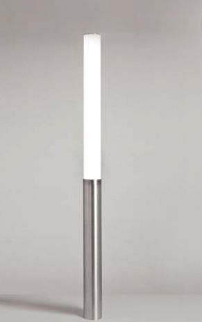 Leuchtpoller für Garten - EROS FL - BEL-LIGHTING / TERZO-LIGHT - modern / anodisiertes Aluminium / Glas