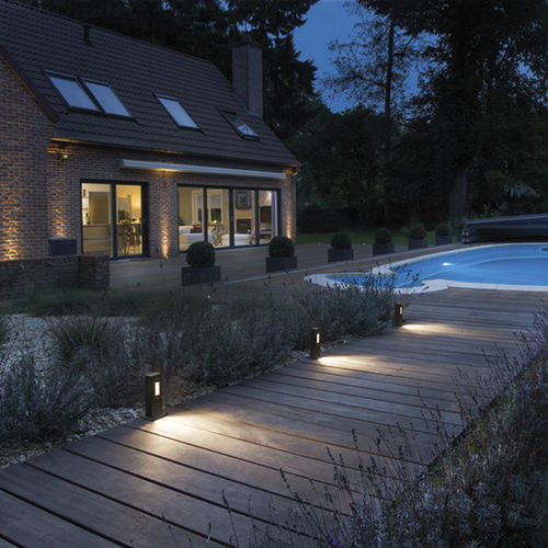 Leuchtpoller für Garten - STRATO - BEL-LIGHTING / TERZO-LIGHT - modern / Aluminiumprofil / LED