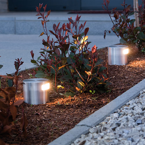 Leuchtpoller für Garten - ALINA - BEL-LIGHTING / TERZO-LIGHT - modern / anodisiertes Aluminium / Plexiglas®