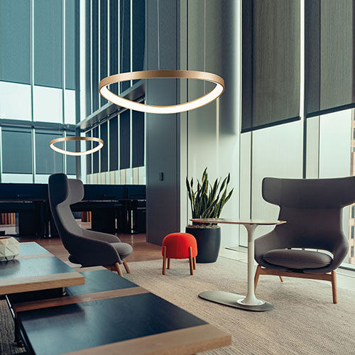Hängeleuchte - LOOP  - BEL-LIGHTING / TERZO-LIGHT - LED / rund / IP20