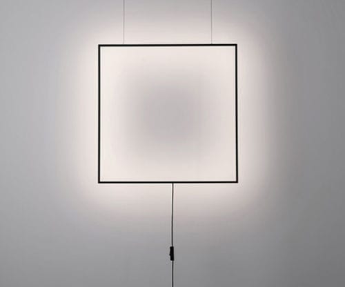 Moderne Wandleuchte - SHADOW - BEL-LIGHTING / TERZO-LIGHT - für den Innenraum / aus lackiertem Stahl / quadratisch