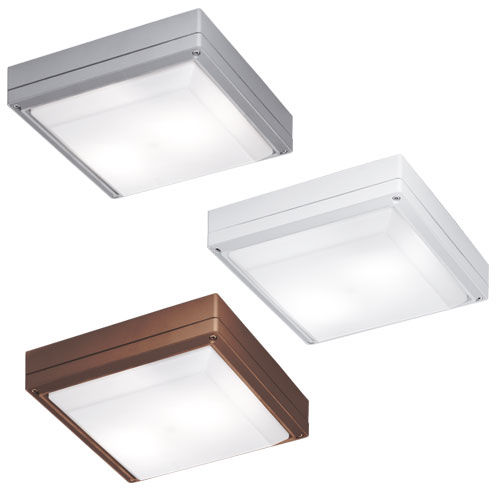 Moderne Deckenleuchte - LEROS-K - BEL-LIGHTING / TERZO-LIGHT - quadratisch / Aluminium / Polycarbonat