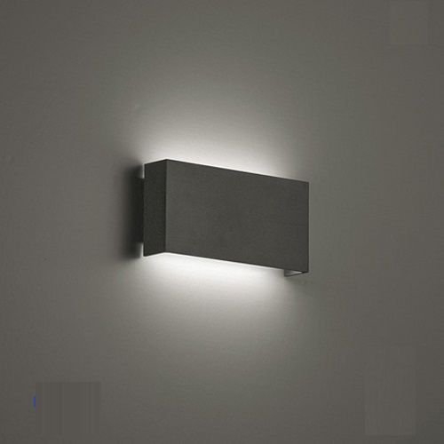 Moderne Wandleuchte - QUADRO - BEL-LIGHTING / TERZO-LIGHT - für Außenbereich / Aluminium / rechteckig