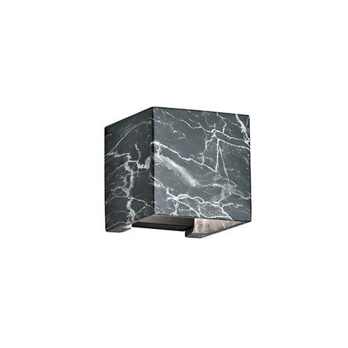 Moderne Wandleuchte - DAVOS - BEL-LIGHTING / TERZO-LIGHT - für Außenbereich / Marmor / quadratisch