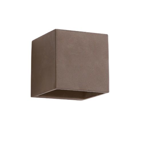 Moderne Wandleuchte - SAMOS 1 - BEL-LIGHTING / TERZO-LIGHT - für Außenbereich / Beton / quadratisch