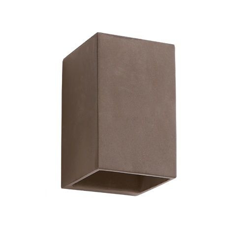 Moderne Wandleuchte - SAMOS 2 - BEL-LIGHTING / TERZO-LIGHT - für Außenbereich / Beton / rechteckig