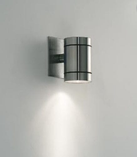Moderne Wandleuchte - MAX 1-IN - BEL-LIGHTING / TERZO-LIGHT - für Außenbereich / Edelstahl / Glas