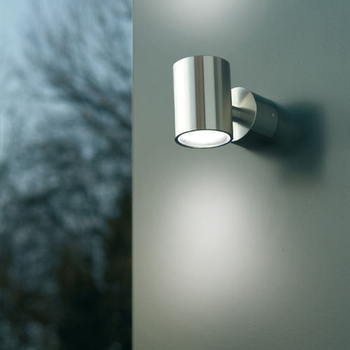 Moderne Wandleuchte - MICRO 2 - BEL-LIGHTING / TERZO-LIGHT - für Außenbereich / Aluminium / Edelstahl