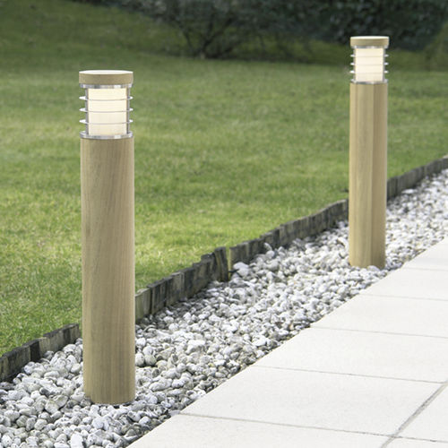 Leuchtpoller für Garten - SPIRIT RFL - BEL-LIGHTING / TERZO-LIGHT - modern / Edelstahl / Milchglas