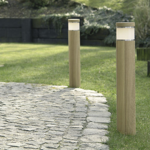 Leuchtpoller für Garten - SUMO RFL - BEL-LIGHTING / TERZO-LIGHT - modern / Edelstahl / Milchglas