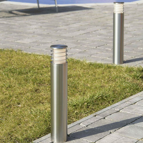 Leuchtpoller für Garten - SPIRIT FL - BEL-LIGHTING / TERZO-LIGHT - modern / Edelstahl / Milchglas