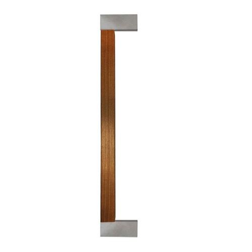Stoßgriff für Glastür - 57.50214. - Fonsegrive - Messing / amerikanischer Nussbaum / Esche