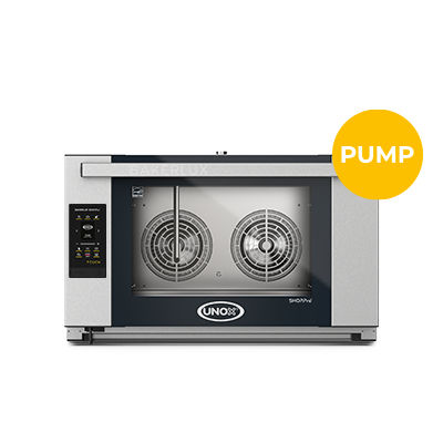 Profi-Ofen - XEFT-04EU-ETDP - UNOX - Elektro / Konvektion / freistehend