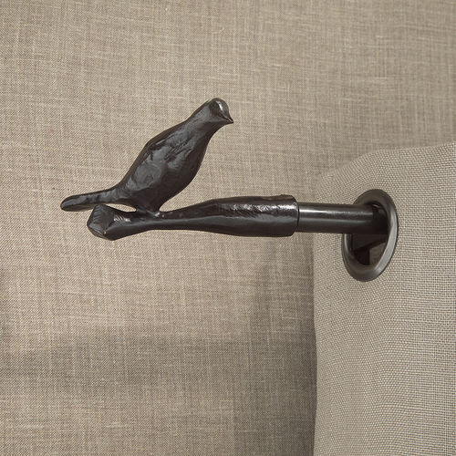 Bronze-Gardinenstange - PLUME - Objet Insolite - Messing / zur Wandbefestigung / für Fenster