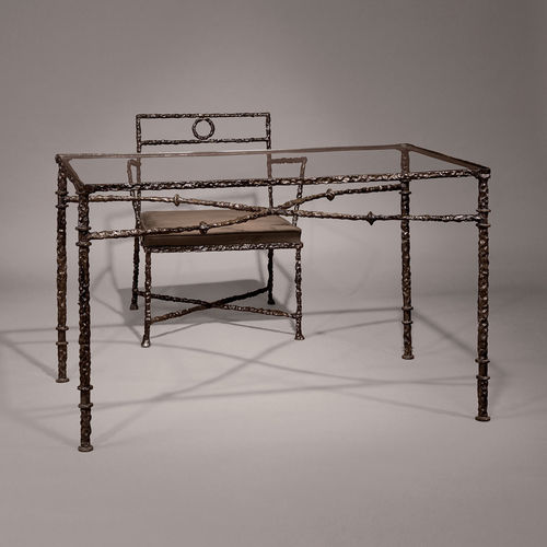 Tisch / originelles Design - ROMA H - Objet Insolite - Bronze / Gestell aus Bronze / rechteckig