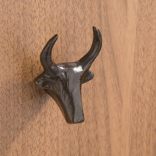 Moderner Möbelknopf - BULL - Objet Insolite - klassisch / Bronze / Nickel