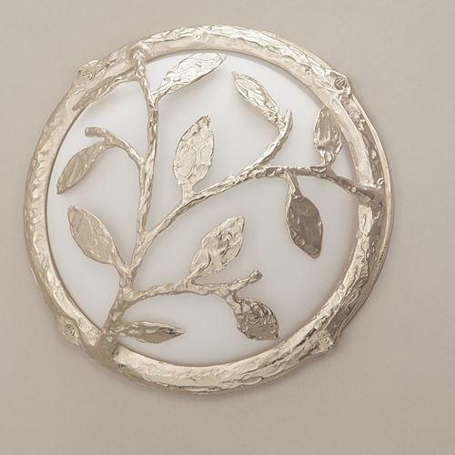 Klassische Wandleuchte - EDEN - Objet Insolite - für Außenbereich / Bronze / Glas