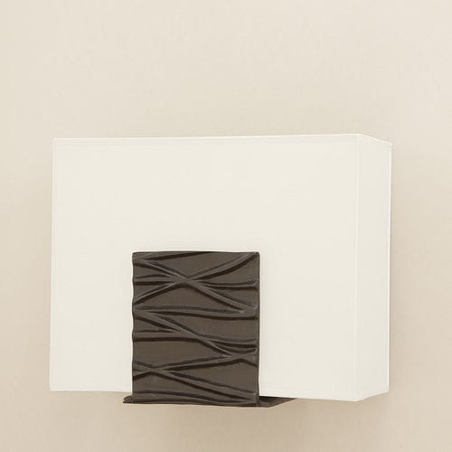 Klassische Wandleuchte - ZEN - Objet Insolite - für den Innenraum / Bronze / rechteckig