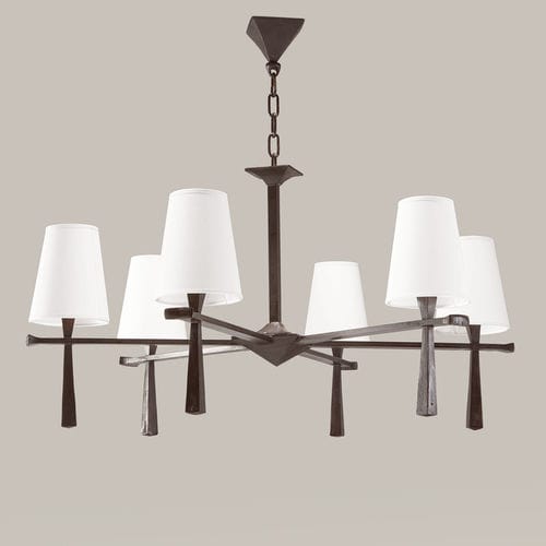 Klassischer Kronleuchter - PABLO  - Objet Insolite - Bronze / 6 Glühbirnen / für Gewerbegebrauch