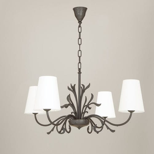 Klassischer Kronleuchter - TOLEDE - Objet Insolite - Bronze / 8 Glühbirnen / 4 Glühbirnen