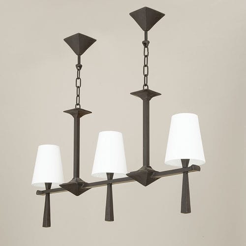 Hängelampe - PABLO - Objet Insolite - Bronze / klassisch / mit Kabel
